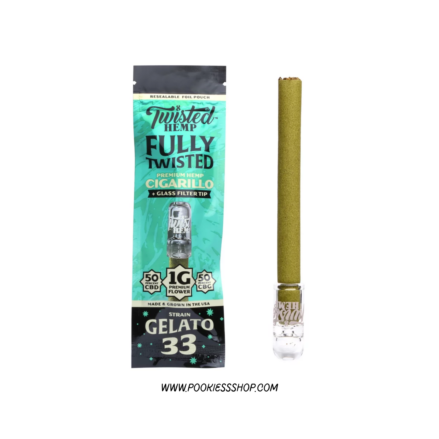 PRE ROLL CBD CBG FULLY TWISTED