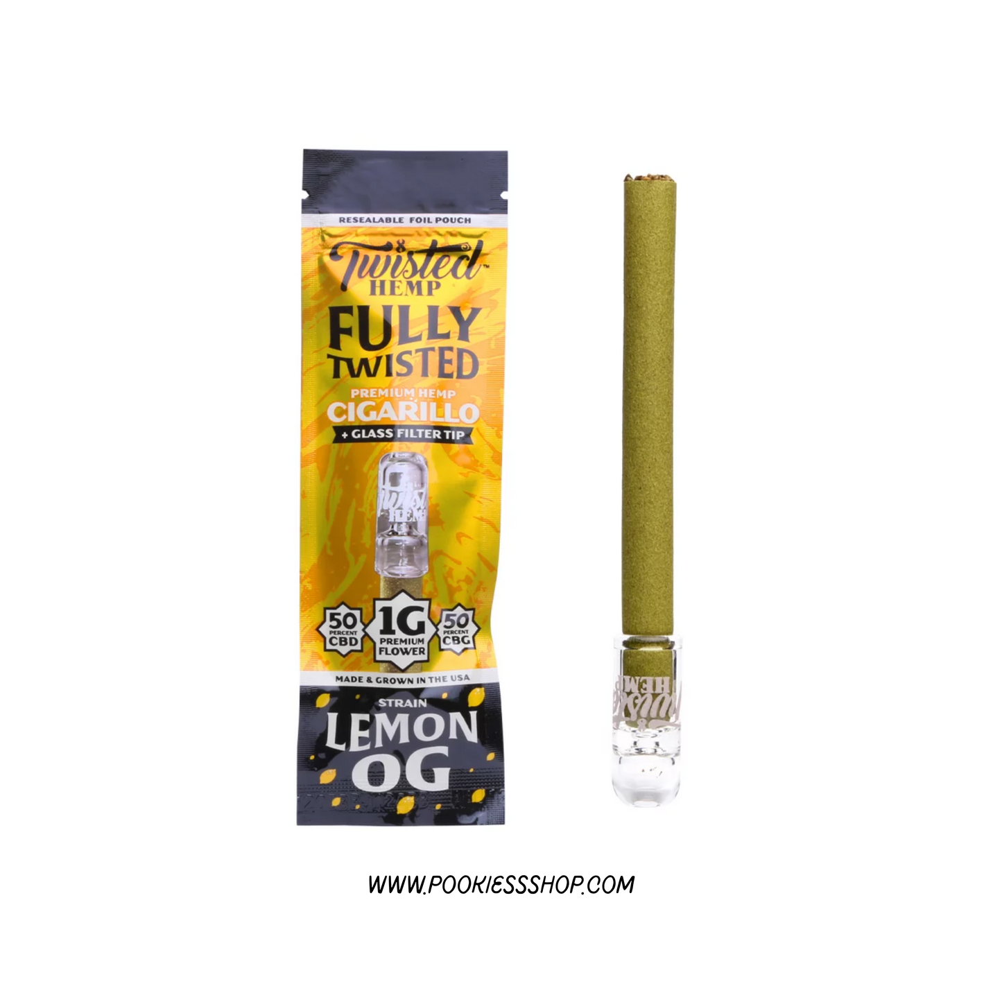 PRE ROLL CBD CBG FULLY TWISTED