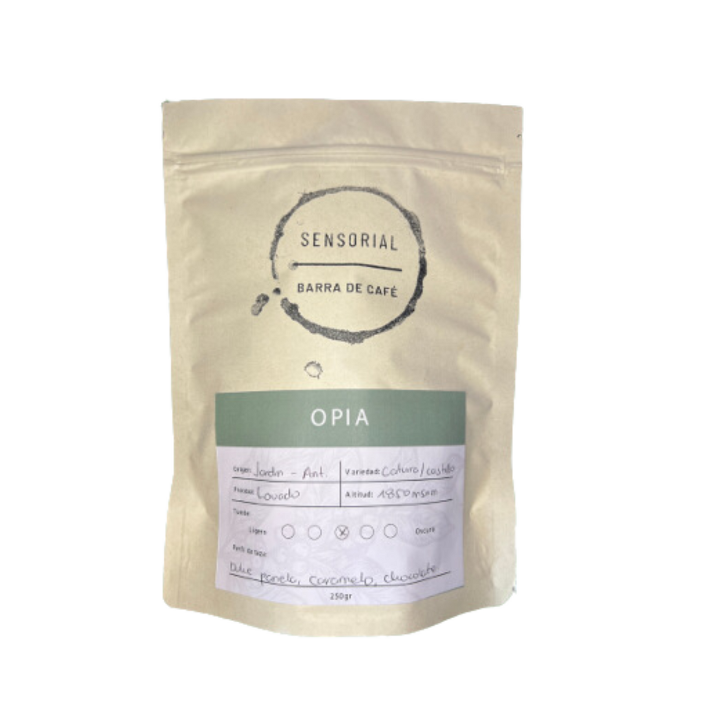 BOLSA 250G CAFÉ CON CBD - SENSORIAL