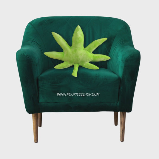 COJÍN DECORATIVO HEMP - HOJA DE CAÑAMO